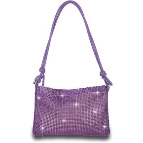 Octwine Rhinestones Evening Bag Bucket Purse Handbag Sparkly Shoulder Bags Bag Party Prom Bag for Women