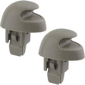 TQPONLY Sun Visor Holder Retainer Clips (2 Pcs) | Compatible with 2000-2003 Dodge Dakota Durango Accessories Car Visor Organizer | Replacement 5GE11TL2AA