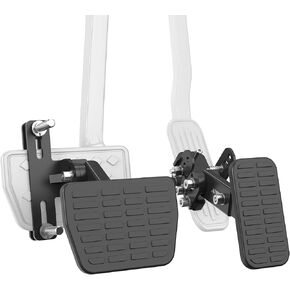[Updated] Gas and Brake Pedal Extenders for Short Drivers People Driving Cars, Go Kart, Ride on Toys, Accelerator Pedals and Adjustable Length and Angle Auto Vehicles Brake