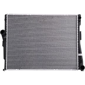 TRQ Radiator Assembly Aluminum Core Compatible with 19-22 Jeep Cherokee CU13771