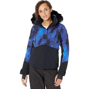 Obermeyer Evelyn Jacket with Faux Fur for Women - Adjustable and Removable Hood, and Multiple Pockets Winter Jacket