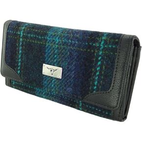 Harris Tweed 'Bute' Purse in Royal Stewart Tartan (Royal Stewart)