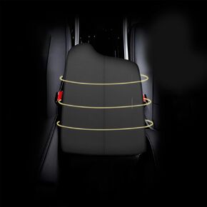 AOMSAZTO Armrest for Honda Accord 2013-2017 Black