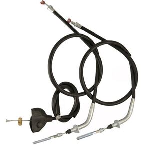 Race Driven Upper & Lower Front Brake Cables for Yamaha Timberwolf YFB250 YFB 2x4 200 Blaster YFS200 YSF 200