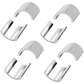 8 PCS Handlebar Shim,7/8" to 1" Aluminum Alloy Motorcycle Bar Spacer for 22 mm Diameter Motorcycle Handlebars