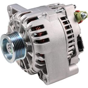 Alternator 110 Amp Compatible with 2002-2006 Ford Taurus 2002-2005 Mercury Sable Replaces# AFD0097 2F1U-10300-DA 2F1Z-10346-DA 3F1U-10300-AA 3F1Z-10346-AB VP3F1U-10300-AA 1-2421-21FD