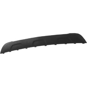 Rear Bumper Skid Plate, Rear Bumper Lower Skid Plate Valance Panel Trim Replacement for Trax 2016 to 2022 (Black)