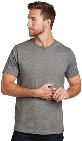 Eddie Bauer Men's Legend Wash 100% Cotton Short-Sleeve Classic T-Shirt in Saudi Arabia