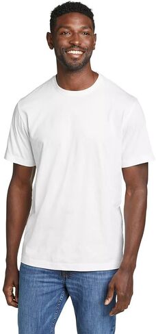 Eddie Bauer Men's Legend Wash 100% Cotton Short-Sleeve Classic T-Shirt in Saudi Arabia