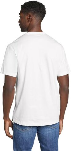 Eddie Bauer Men's Legend Wash 100% Cotton Short-Sleeve Classic T-Shirt in Saudi Arabia