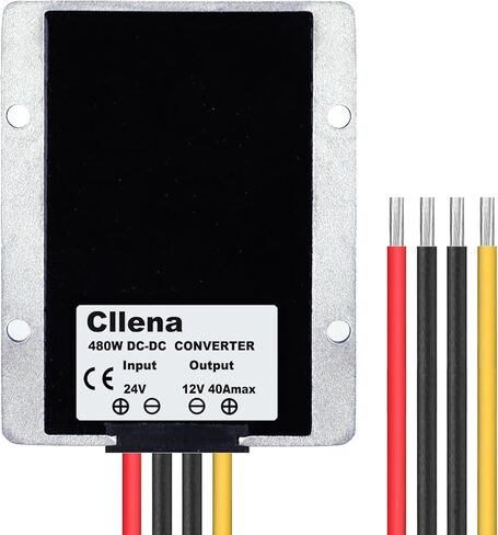 Cllena تيار مستمر 24 فولت تنحى إلى 12 فولت 100A 1200 واط تيار مستمر/تيار مستمر محول جهد كهربي منظم مقاوم للماء باك محول إمداد الطاقة in Kuwait