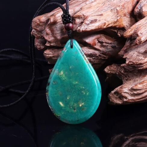 Day Day Up Phoenix Bird Pendant With Natural Agate Stone Necklace Orgone Pendant Rope Chain For Women Healing Crystal Jewelry Adjustable in Kuwait