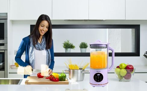 Automatic Nut Milk Maker,40oz Soy Milk Maker for Homemade Almond,Oat,Soy Milk,Plant-Based Milk,Soup Maker Machine,Milk Maker Machine with Delay Start/Keep Warm/Self Clean/Boil Water (White) in Kuwait