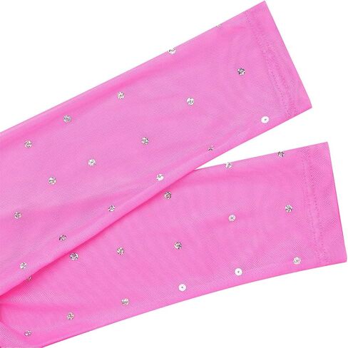 XFGIRLS 3/4 Mesh Sleeve Gymnastics Leotard for Girls Athletic Dancewear in Kuwait