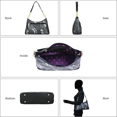 Anuschka Hobo with Chain Strap-707 in Saudi Arabia