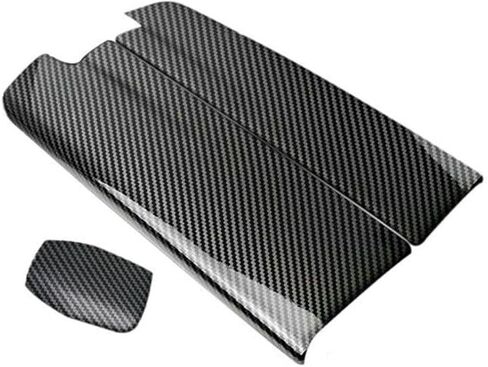 Car Center Armrest Box Cover Fit for Mercedes Benz E Class W212 2010 2011 2012 2013 2014 2015 Interior Auto Accessories Carbon Fiber ABS in Kuwait
