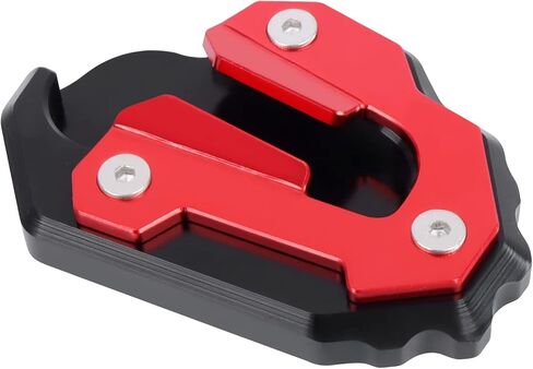 Worldmotop Motorcycle Kickstand Pad Enlarger Extension Side Stand Plate Pad Replacement for HONDA Goldwing 1800 GL 1800 F6B GL1800 2020 2021 2022(black 2) in Kuwait