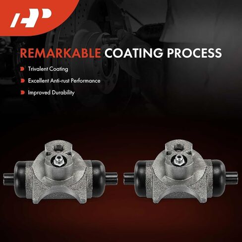 A-Premium Rear Driver or Passenger Drum Brake Wheel Cylinder Compatible with Select Buick, Chevrolet, GMC, Oldsmobile and Pontiac Models - Malibu, Camaro, Regal, Century, El Camino, Monte Carlo, S10 in Saudi Arabia