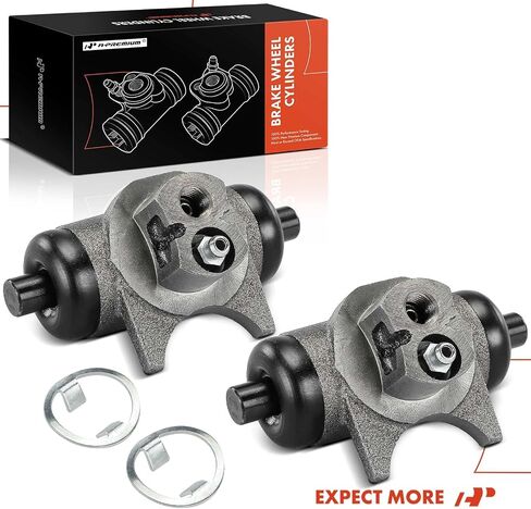 A-Premium Rear Driver or Passenger Drum Brake Wheel Cylinder Compatible with Select Buick, Chevrolet, GMC, Oldsmobile and Pontiac Models - Malibu, Camaro, Regal, Century, El Camino, Monte Carlo, S10 in Saudi Arabia