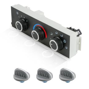 WATERWICH HVAC Heater Control Switch Compatible with Chevrolet Express 1500 2001-2014 Replacement for ‎15773676, 15858580