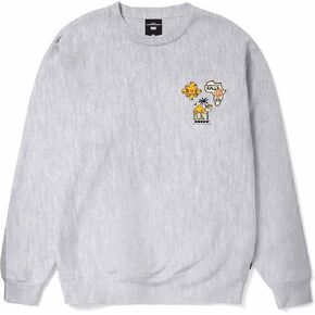 HUF X Toyota Land Cruiser Overland Touring Crewneck Sweatshirt, Ash, Large