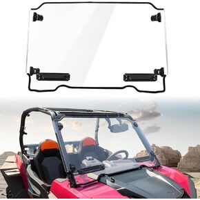 RZR 1000 XP Windshield, Front Full Clear Windshield Compatible with Polaris RZR 1000/XP 1000/4 1000/RZR 900 2014-2018 Accessories Scratch Resistant Hard-coated Polycarbonate Windscreen