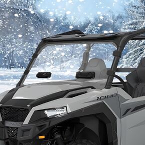 StarknightMT General 1000 Front Windshield Vented Full Window Compatible with Polaris General 1000/4 1000 /XP 1000 /XP 4 1000 2016-2025, Anti-Scratch Anti-UV Clear, General 1000 Accessories