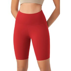 ODODOS ODLEX High Waist Workout Shorts for Women Tummy Control Workout Gym Athletic Biker Shorts-6"/8" Inseam