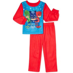 PJ Masks Little Boy's 2 Piece Flannel Pajama Set