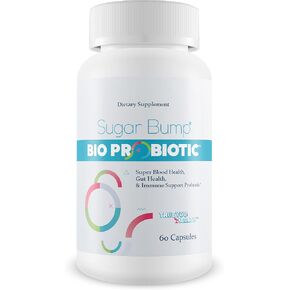 Sugar Bump Bio Probiotic - Blood Health Probiotics - Supports Healthy Blood S Balance Already in The Normal Range - Immune Support - 40 Billion CFUs - Probiotics for Blood Health Support