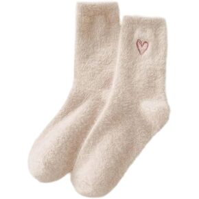 Women's Fuzzy Socks - Cozy, Fluffy and Luxurious Soft Sleep Socks - Winter Warm Slipper Socks - 1 pair