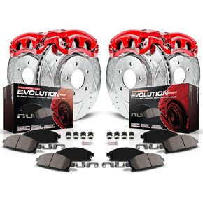 Power Stop KC2010A Performance Brake Kit with Caliper For Chevy Silverado 1500 Sierra 1500 Yukon XL 1500