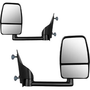 Towing Mirror(L+R) Compatible with 2003-2017 Chevy Express Savana 1500 2500 3500