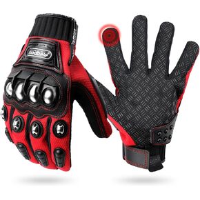 Motorcycle Gloves Air Flow Steel Knuckle Touchscreen BMX MX ATV MTB Motocross Dirt Bike Racing Downhill Tactical Gloves
