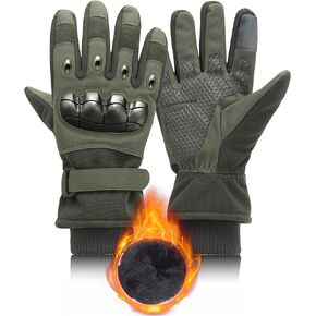 -20℃/-4°F ColdProof Winter Gloves,Tactical Winter Gloves,Impact Winter Gloves. Anti-Slip, Touch Screen Ski Gloves,Safety Winter Gloves, Impact Protection