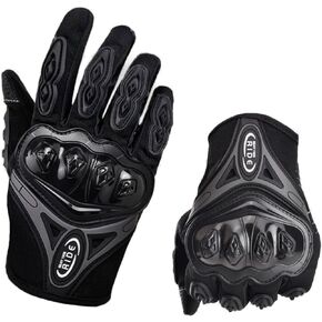 Motorcycle Gloves, Full Finger Touch Screen Motorcycle Gloves for Riding, Road Racing, Rock Climbing, Motocross, Bicycle, Valentine's Day Gifts