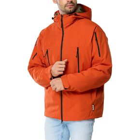 Men's Winter Ski Snowboarding Down Jacket, Waterproof Windbreaker, Insulate Parka