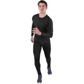 Thermal Underwear for Men Long Johns for Men Thermal Top Bottom Fleece Lined Base Layer Pajamas Cold Weather
