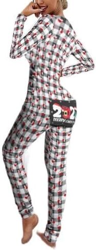 Christmas Romper Jumpsuit One Piece Pajama Set in Kuwait