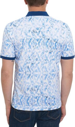 Robert Graham Men's Aleck S/S Knit Polo in Saudi Arabia