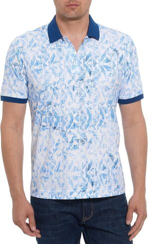 Robert Graham Men's Aleck S/S Knit Polo in Saudi Arabia