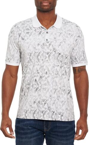 Robert Graham Men's Aleck S/S Knit Polo in Saudi Arabia