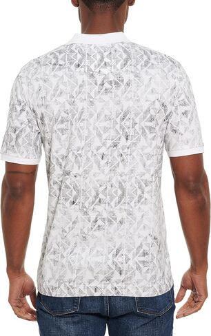 Robert Graham Men's Aleck S/S Knit Polo in Saudi Arabia