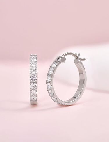 Limerencia G23 Pure Titanium Hypoallergenic Hoop Earrings for Women Sensitive Ears in Kuwait