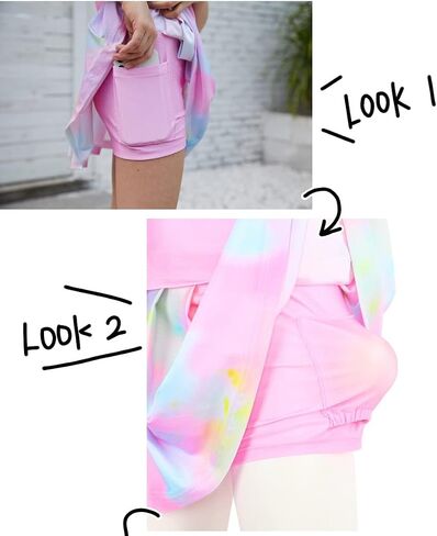 MODAFANS Girls Tennis Golf Pickball Dress Athletic Outfits Kids Tank Top and Skorts Sets in Kuwait
