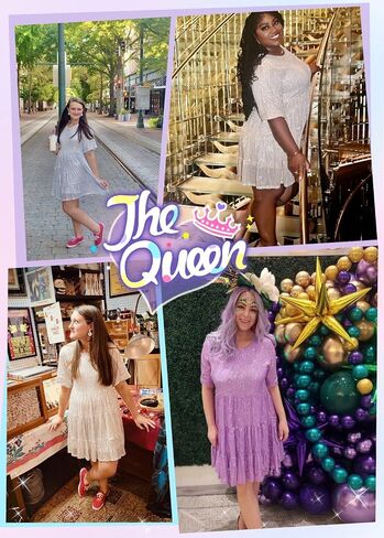 Sequin Babydoll Summer Dress，Sparkly Glitter Dress Short Flowy Tiered Tunic Dress for Women Party Club Night in Saudi Arabia
