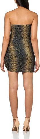 Norma Kamali Women's Strapless Side Drape Pickleball Dress in Kuwait