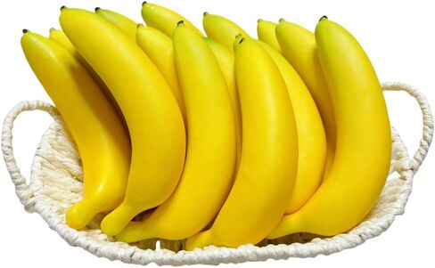 Generic 17 قطعة من خليط الفواكه الاصطناعية، دعائم فواكه محاكاة لعرض التصوير الفوتوغرافي، فواكه وهمية واقعية لديكور المنزل مجموعة فواكه عنب مزيف وموز مزيف، HC2412-17 in Kuwait