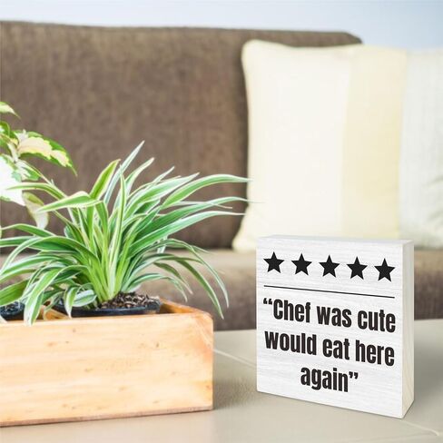 4"X4" Wooden Block Sign - Difference Maker Definition - Pine Wood Plaque, Home & Office Desk Decor, Room Tabletop Ornament, Shelf Supplies, Decorative Housewarming Gift - A04 in Saudi Arabia