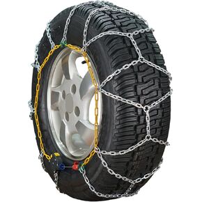 SCITOO Snow Chain For Car,2 Pack Emergency Anti Slip Tire Chain Width 245/70R16,235/65R17,255/60R17,235/60R18,235/65R18,255/55R18,235/55R19,235/60R19,245/50R19,255/50R19,235/50R20,255/45R20,275/40R20